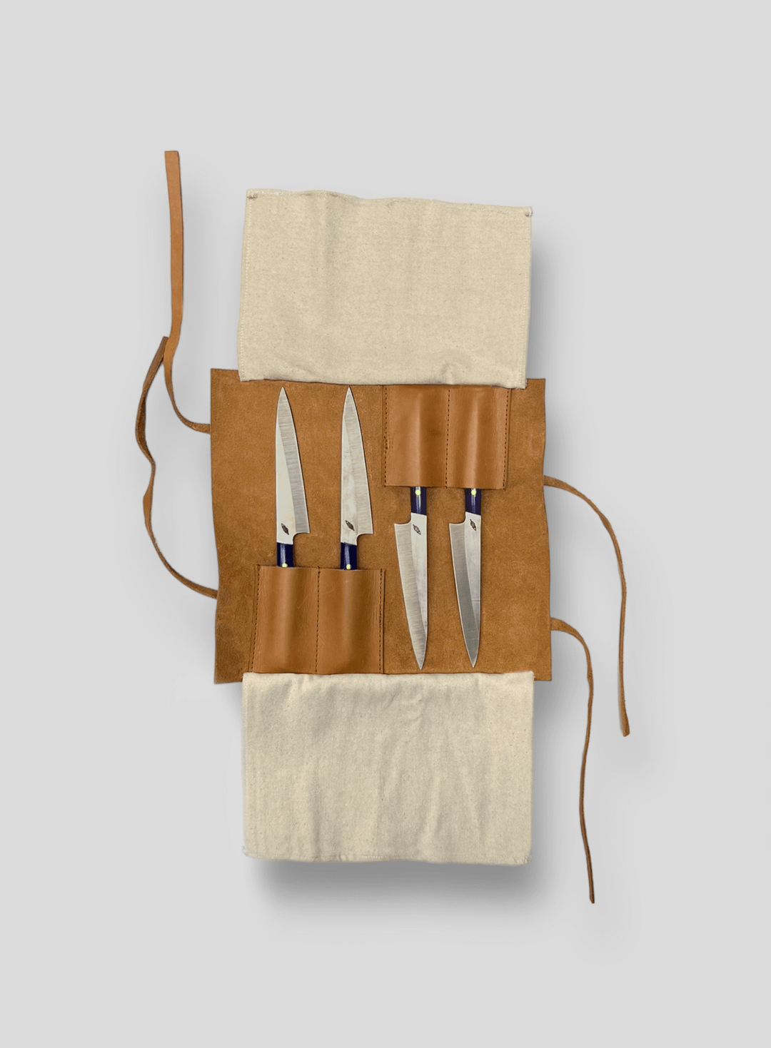 Table Knife Set in Blue