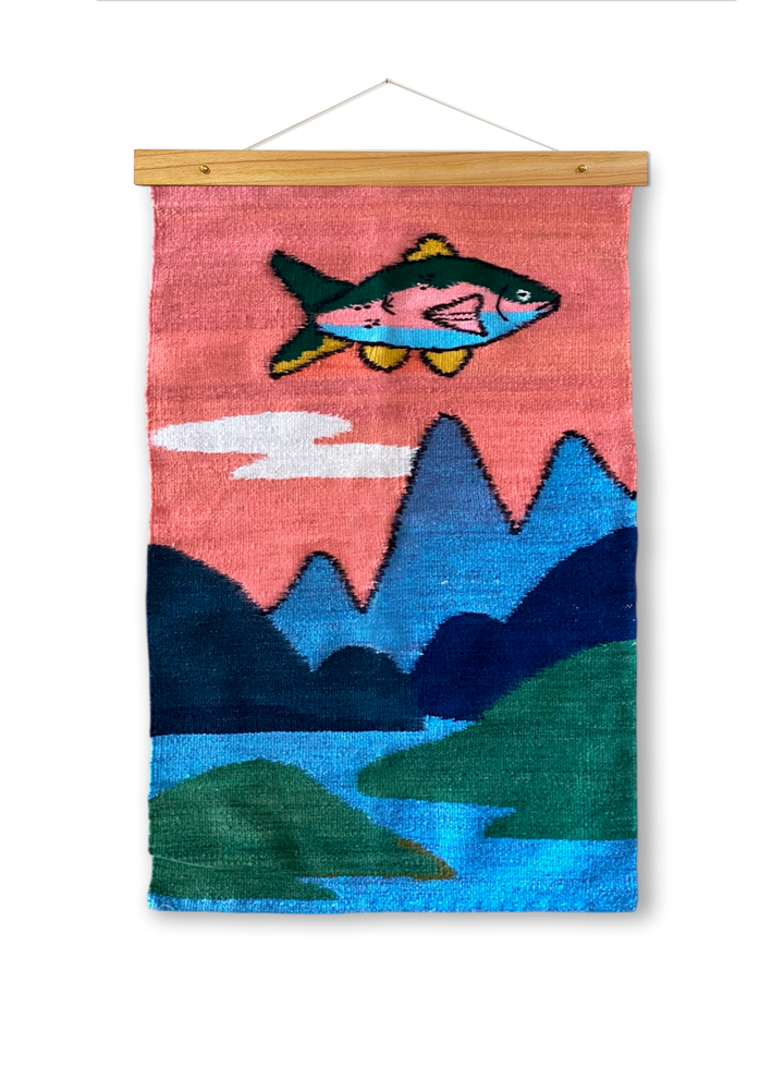 Trout in the Sky Tapestry II.F