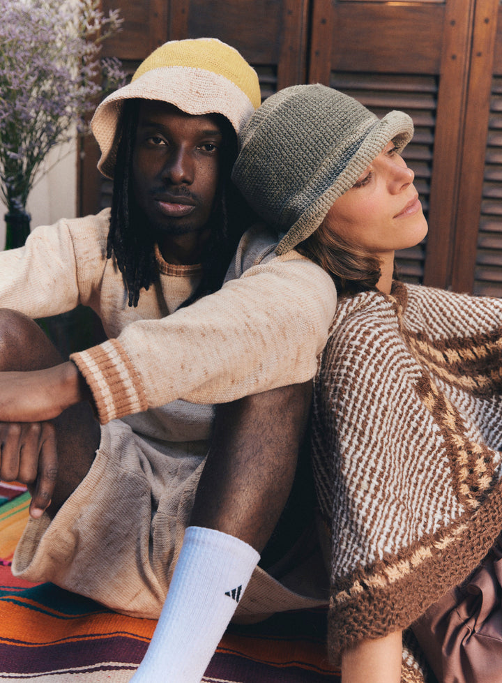 Mate Green Crochet Bucket Hat