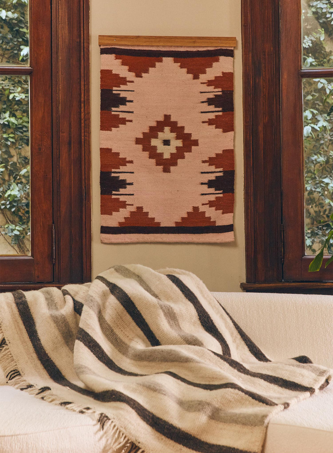 The Diamond Tapestry in Camel