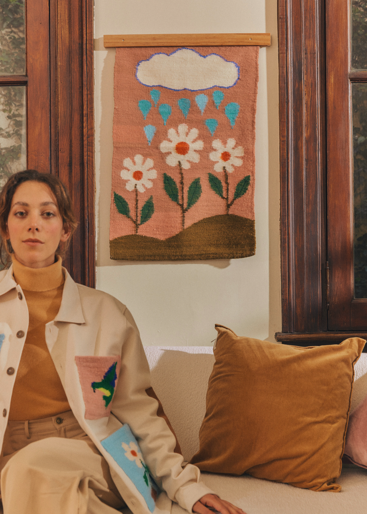 The Chacana Tapestry in Camel