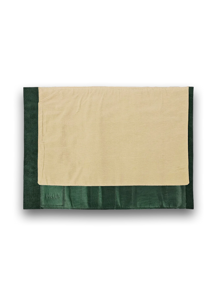 Knife Roll in Green