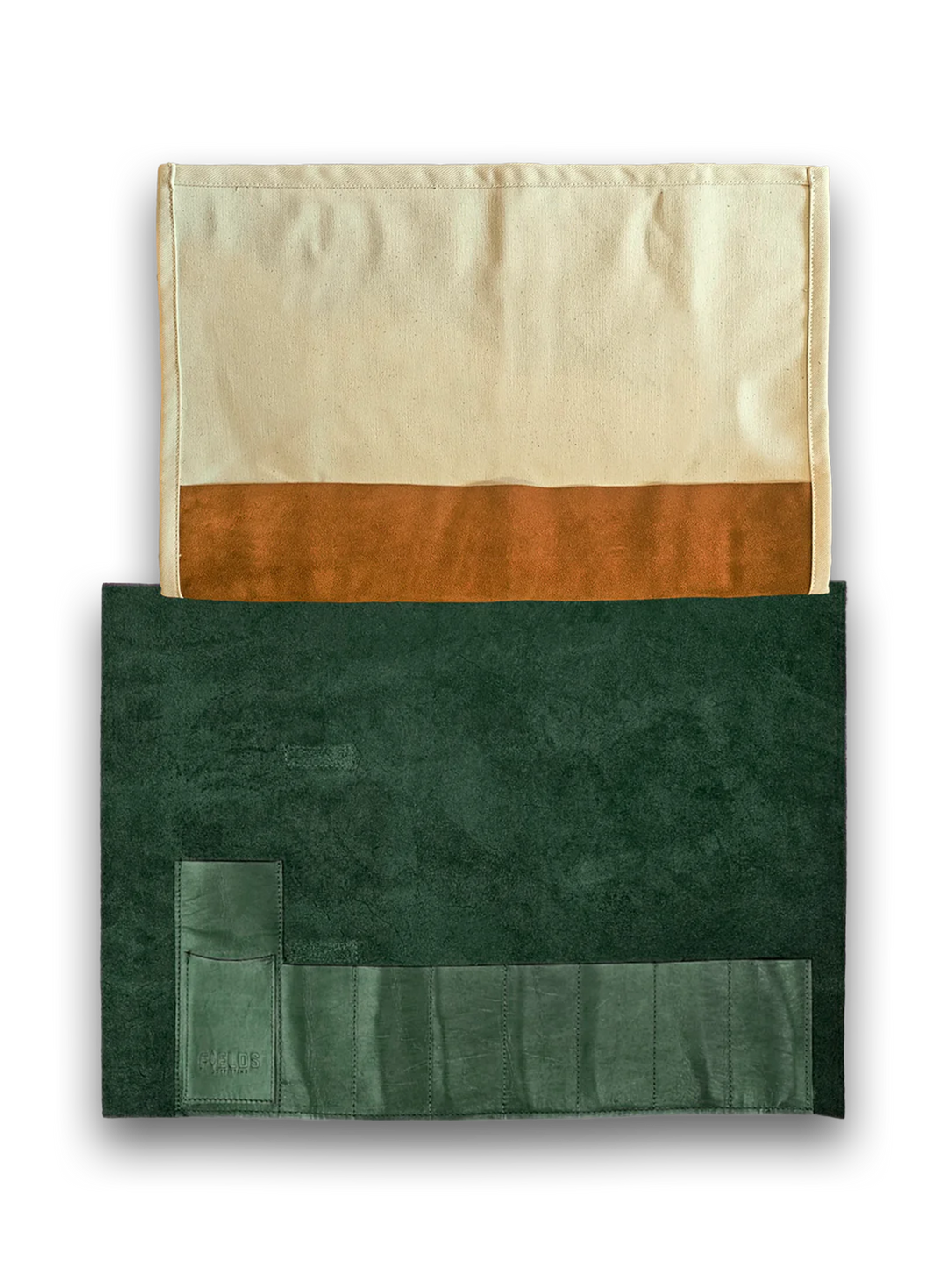 Knife Roll in Green