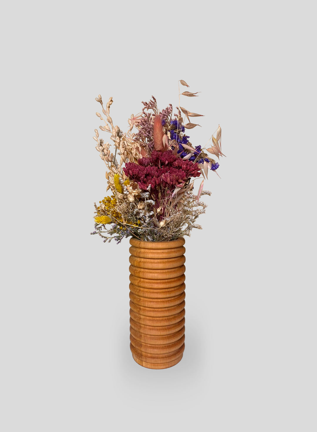The Puffer Vase in Fireland Cherry