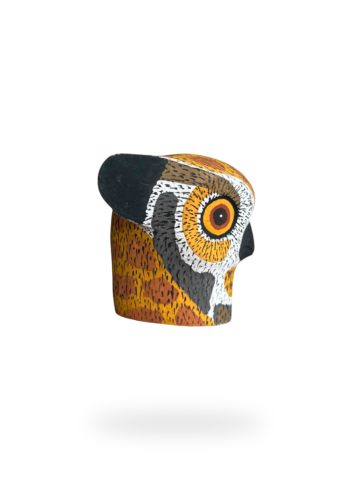 The Mini Horned Owl Sculpture