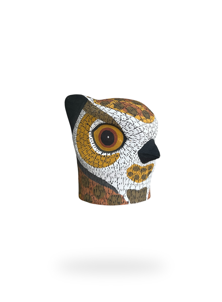 The Mini Horned Owl Sculpture