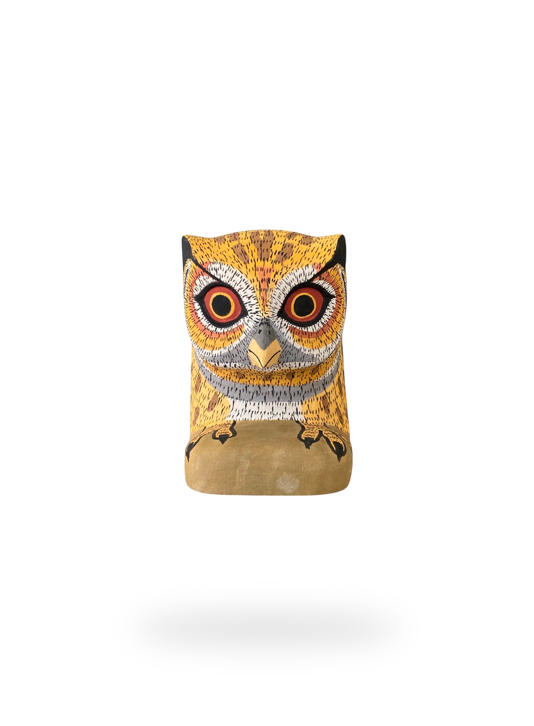 The Resting Golden Owl