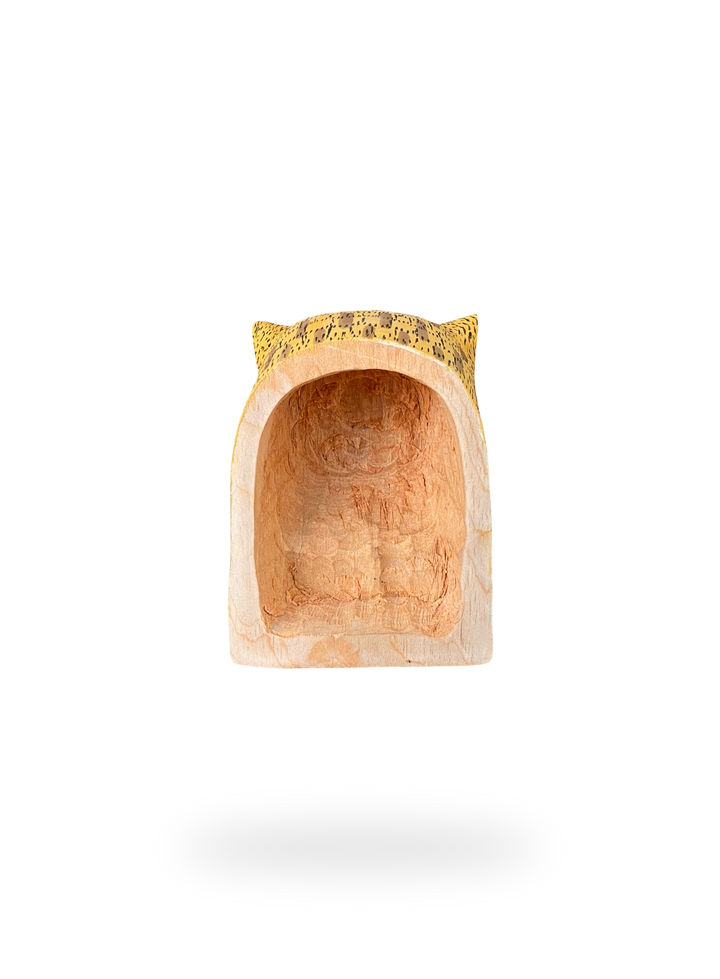 The Resting Golden Owl