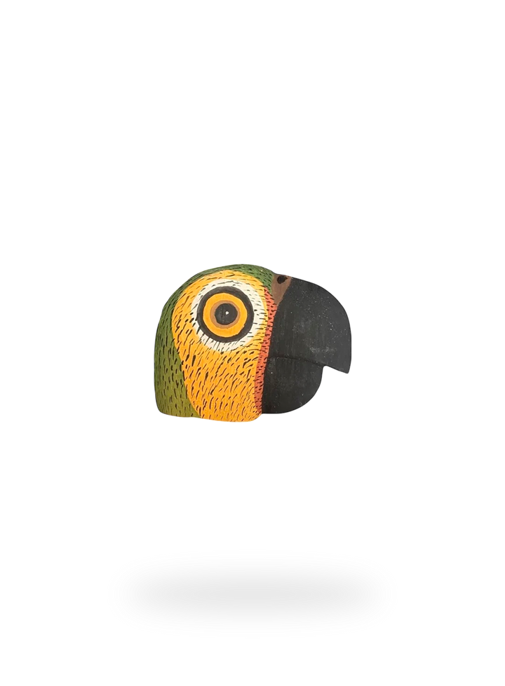 The Green Parrot Mini Sculpture