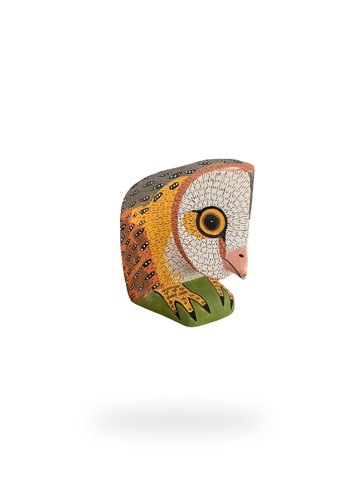 The Barn Owl Hanging Bookend