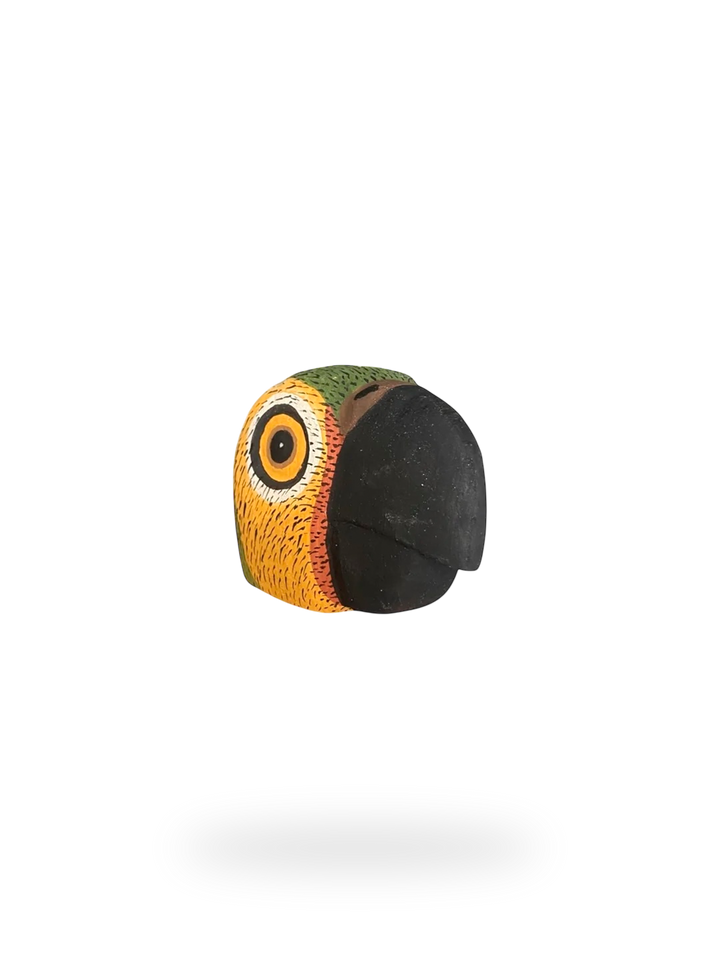 The Green Parrot Mini Sculpture