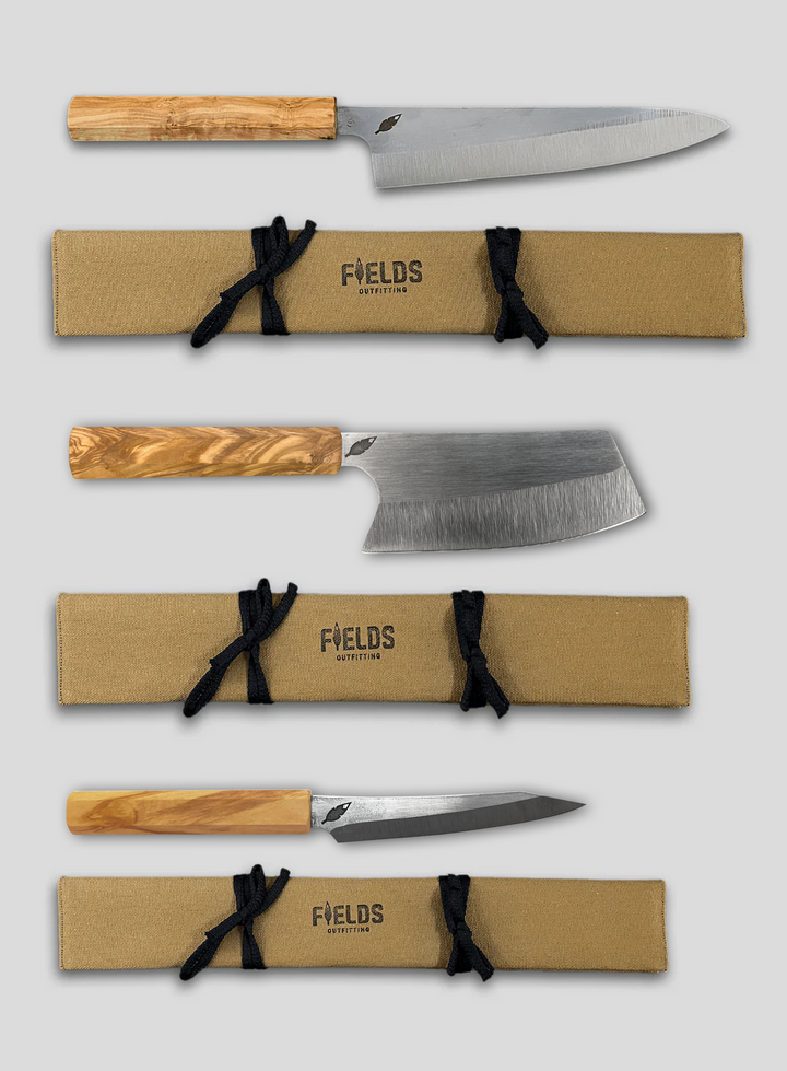 The Essential Knife Trio in Olive