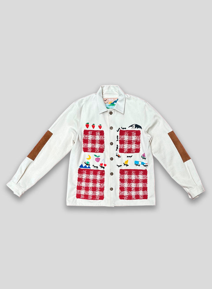 Sh*t Picnic Hand-Painted Tapestry Jacket