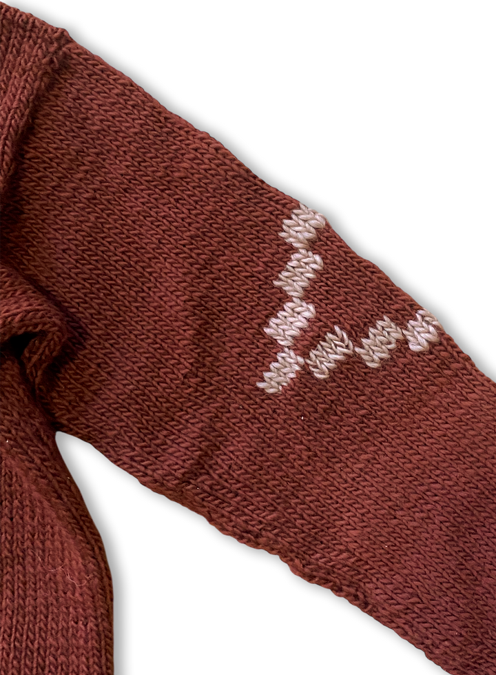 Jaguar Hand-Knitted & Embroidered Cardigan [Coming Soon]