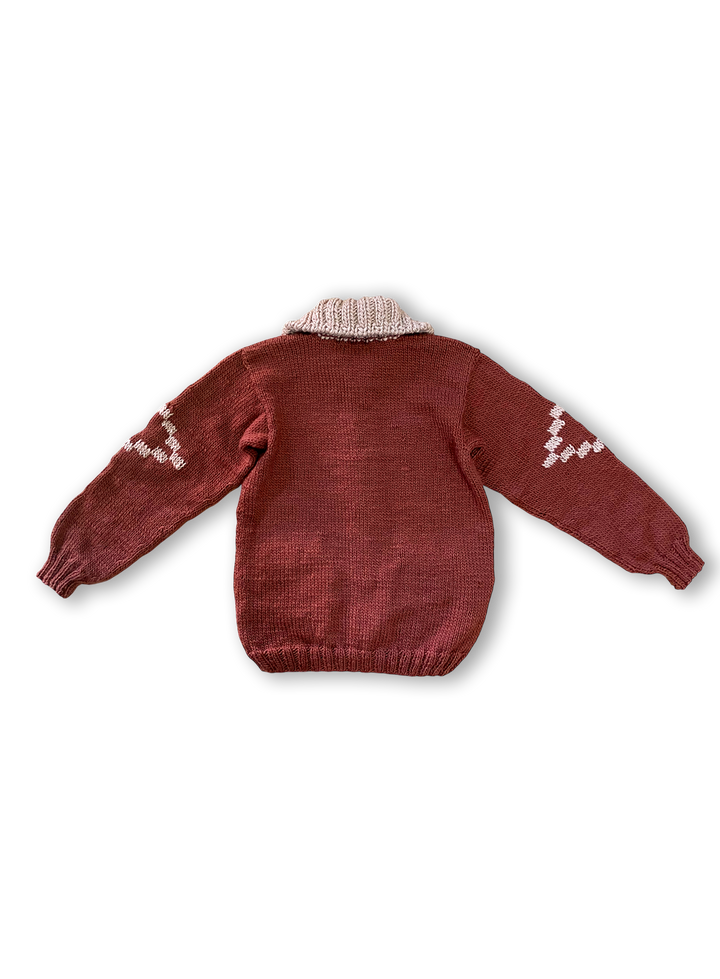 Jaguar Hand-Knitted & Embroidered Cardigan [Coming Soon]