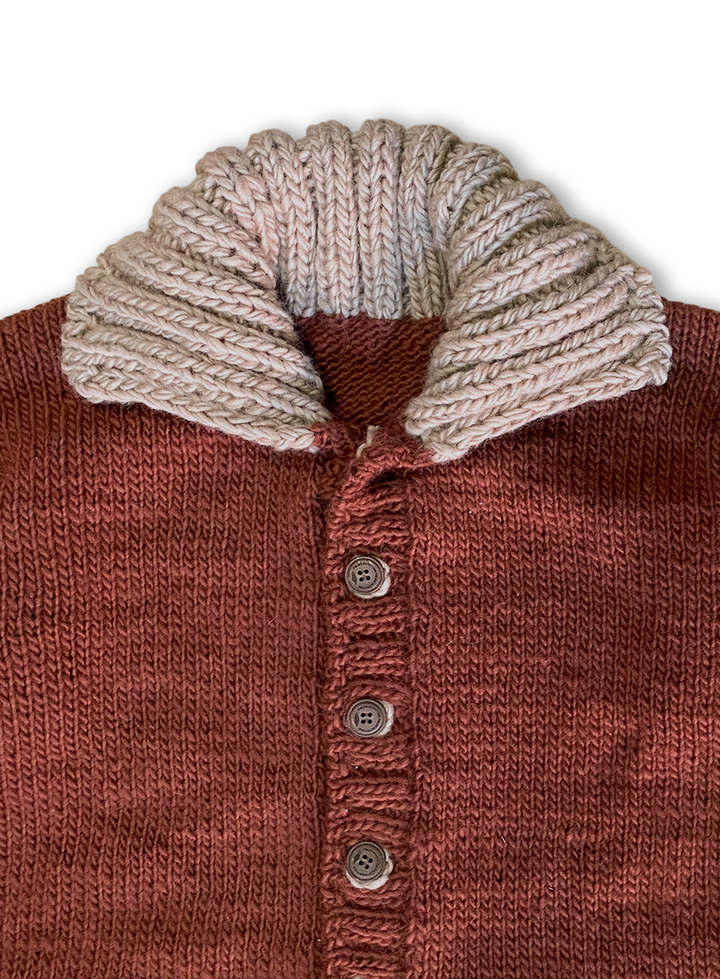 Jaguar Hand-Knitted & Embroidered Cardigan [Coming Soon]