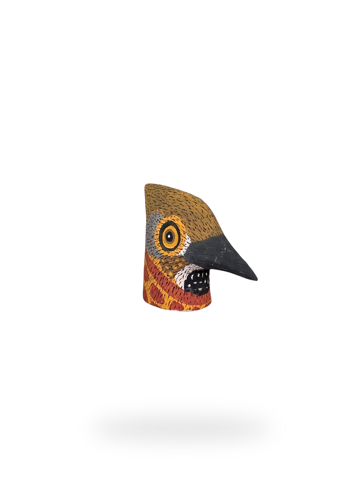 The Mini Woodpecker Sculpture