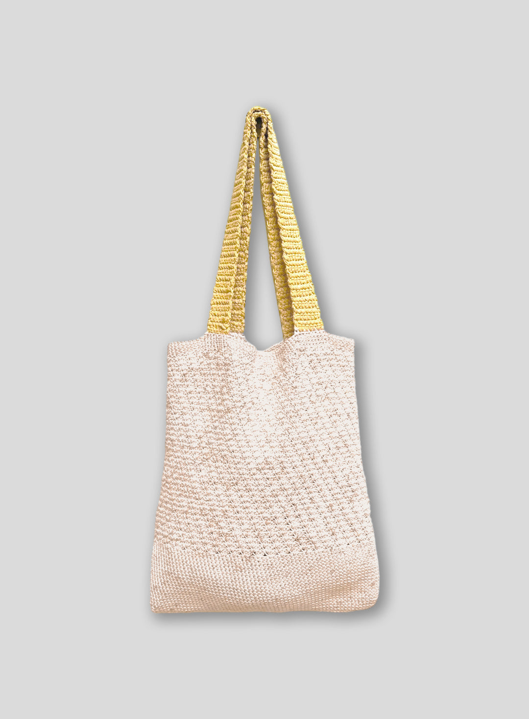 Pecan Sand Crochet Tote Bag