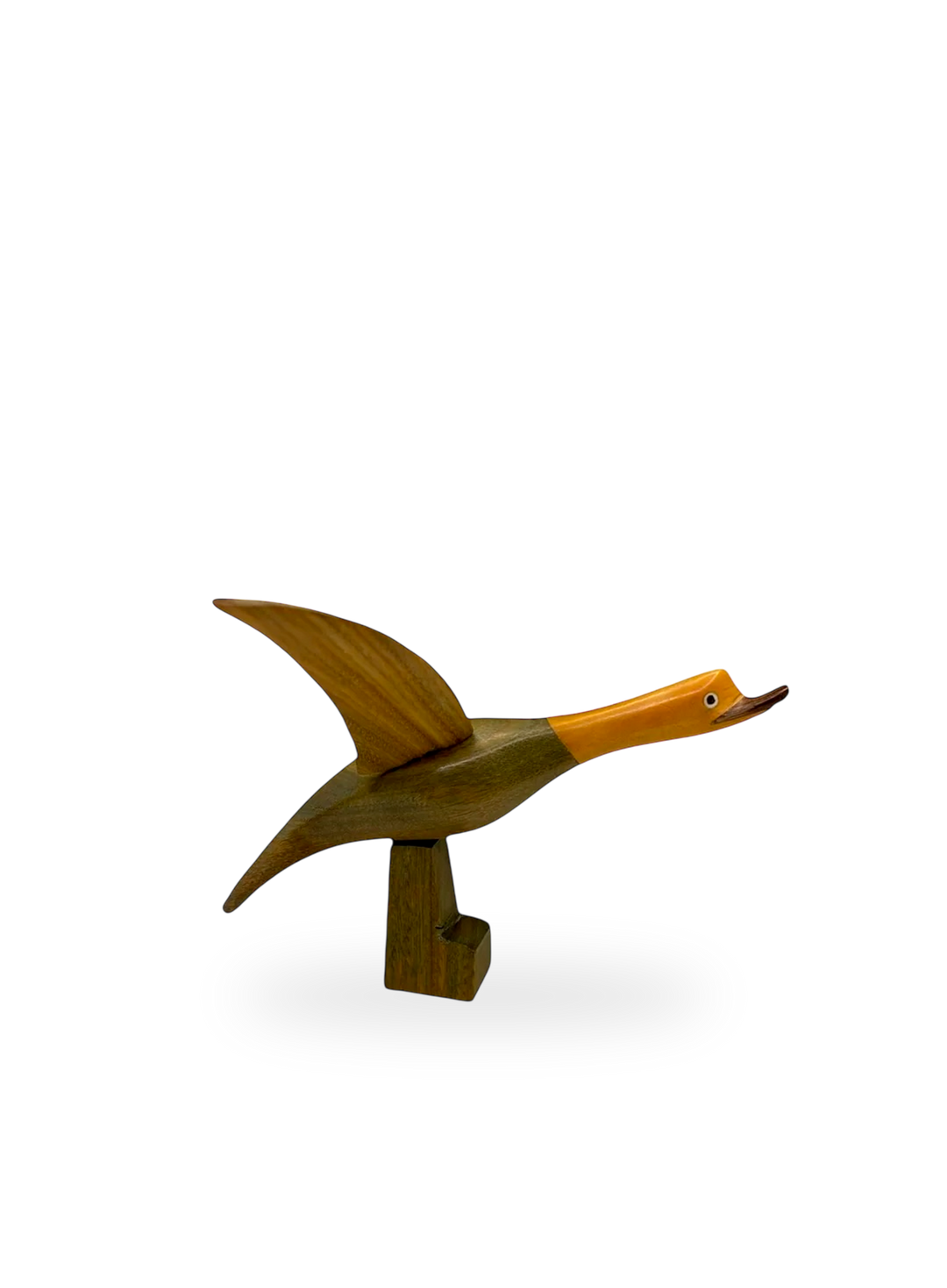 The Flying Duck Carving