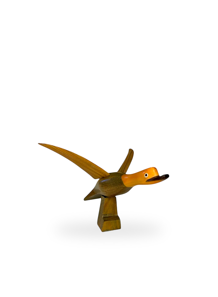 The Flying Duck Carving