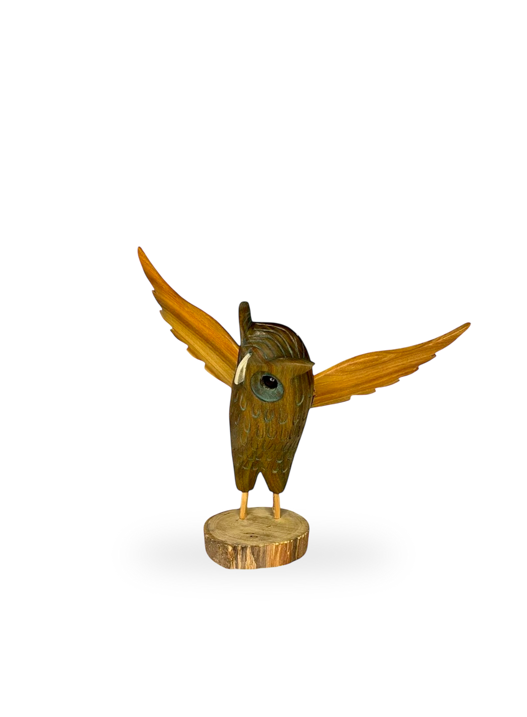 The Giant Owl Carving