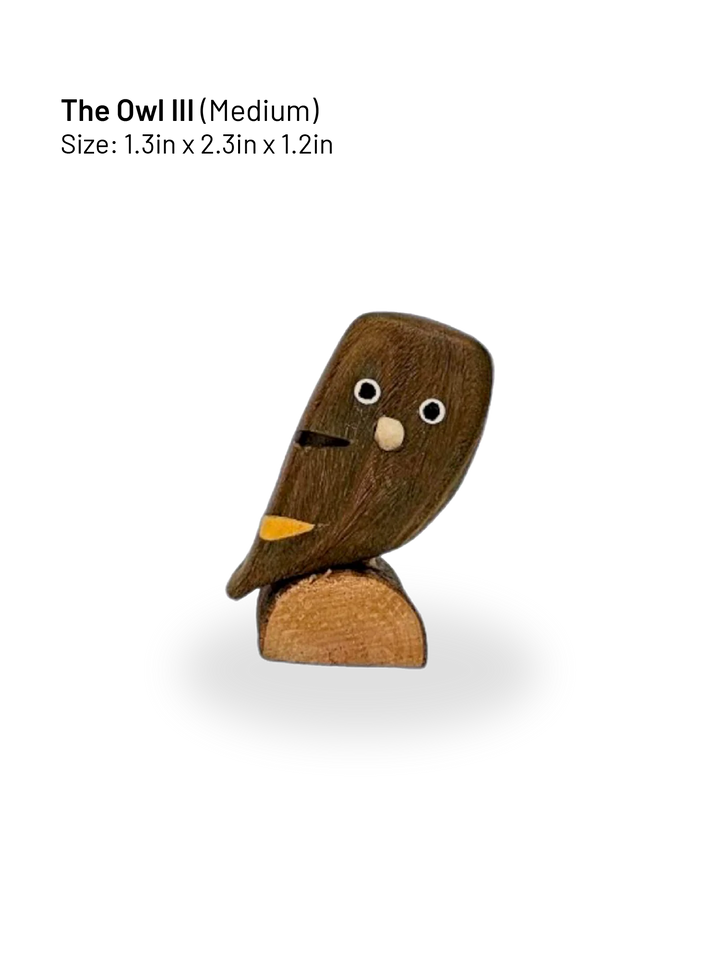 Hand-Carved Palo Santo Figurines (Pack of Seven)
