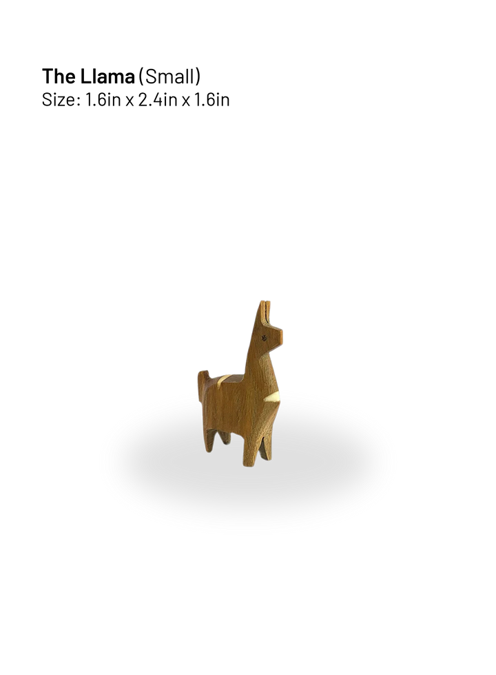 Hand-Carved Palo Santo Figurines (Pack of Seven)