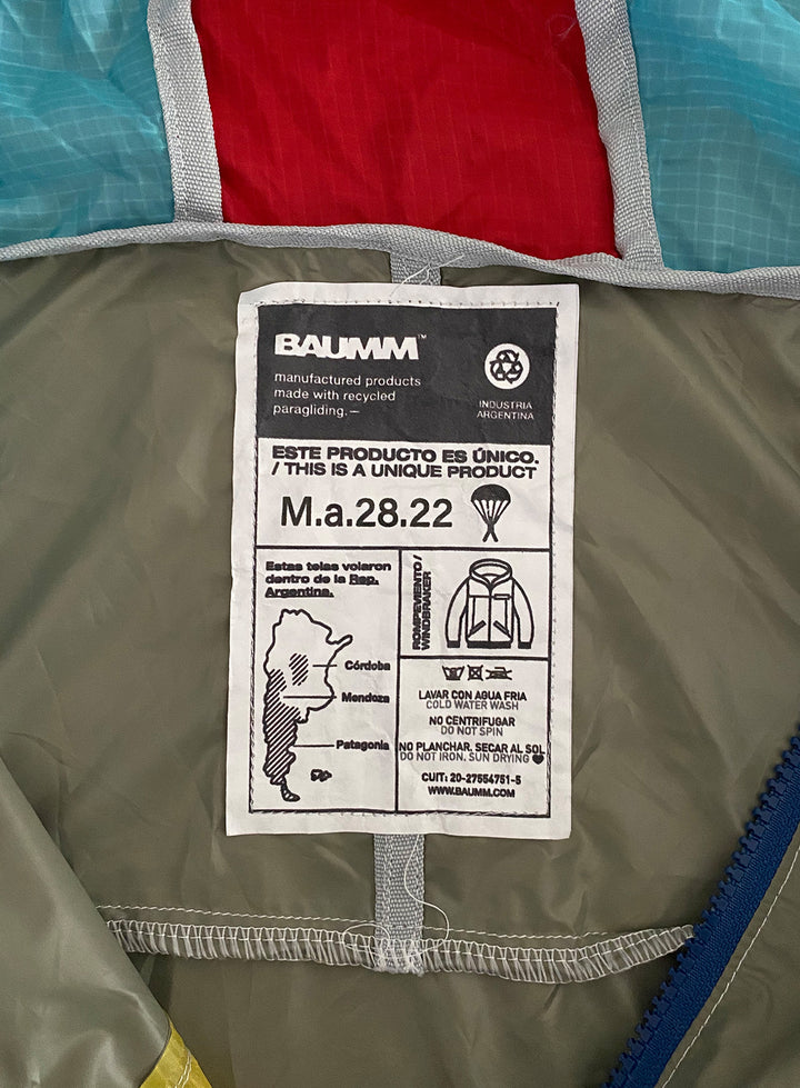 Upcycled Parachute Jacket (Medium - M.a.28.22)