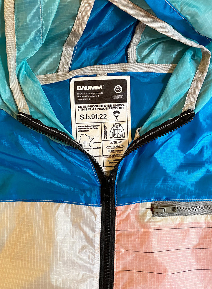 Upcycled Parachute Jacket (Small - S.b.91.22)