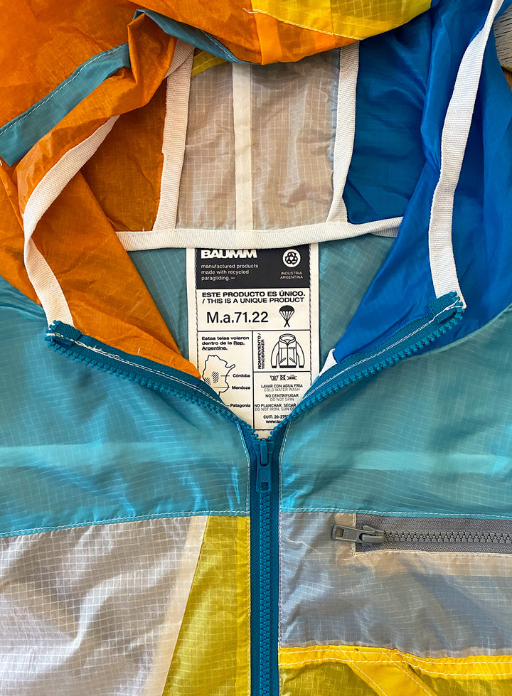 Upcycled Parachute Jacket (Medium - M.a.71.22)