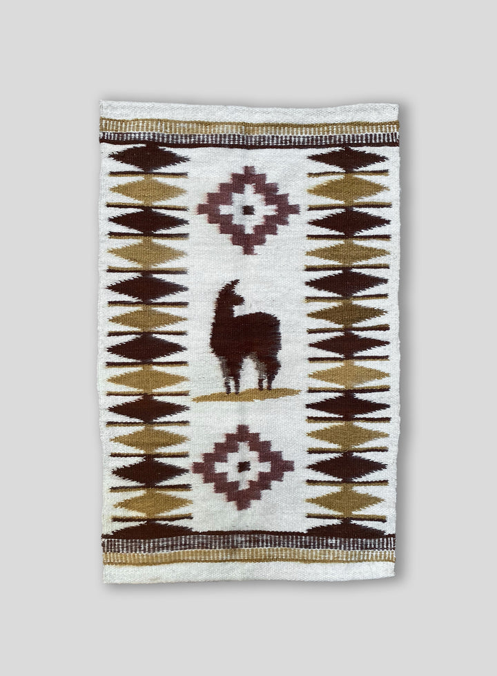 The Llama Tapestry in Ivory