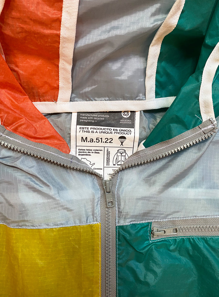 Upcycled Parachute Jacket (Medium - M.a.51.22)
