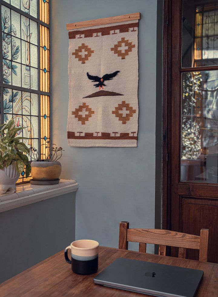 The Condor Tapestry in Ivory