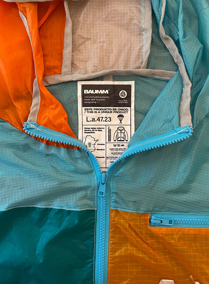Upcycled Parachute Jacket (Large - L.a.47.23)