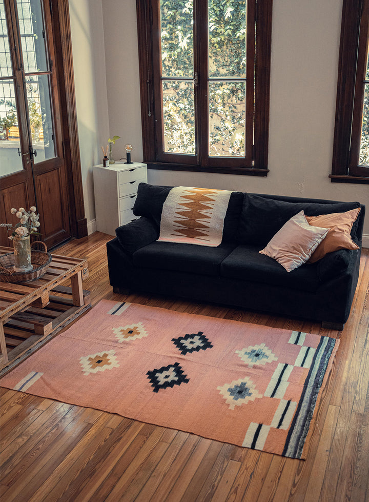 La Chacana Tapestry in Ivory