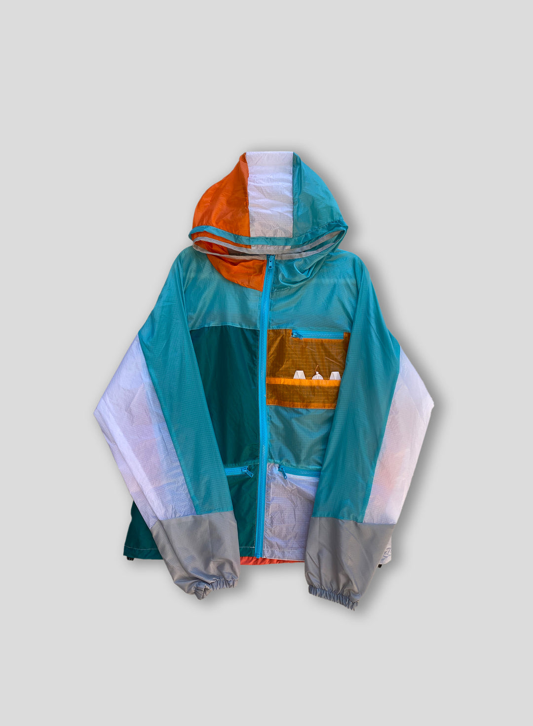 Upcycled Parachute Jacket (Large - L.a.47.23)