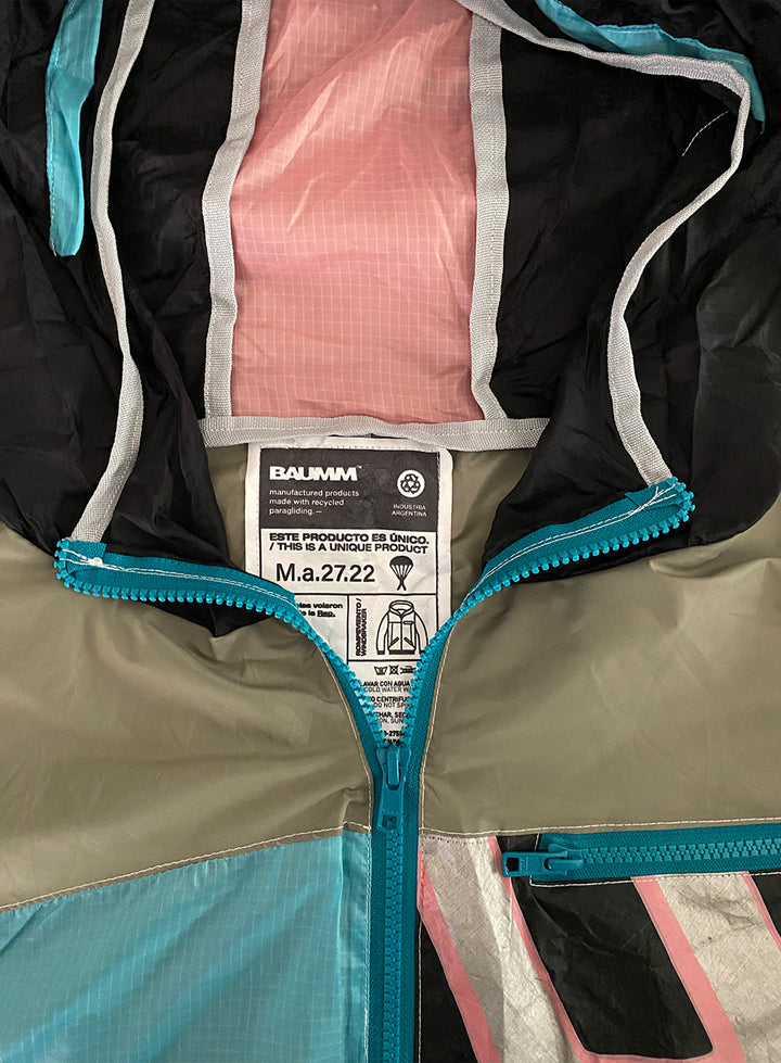 Upcycled Parachute Jacket (Medium - M.a.27.22)