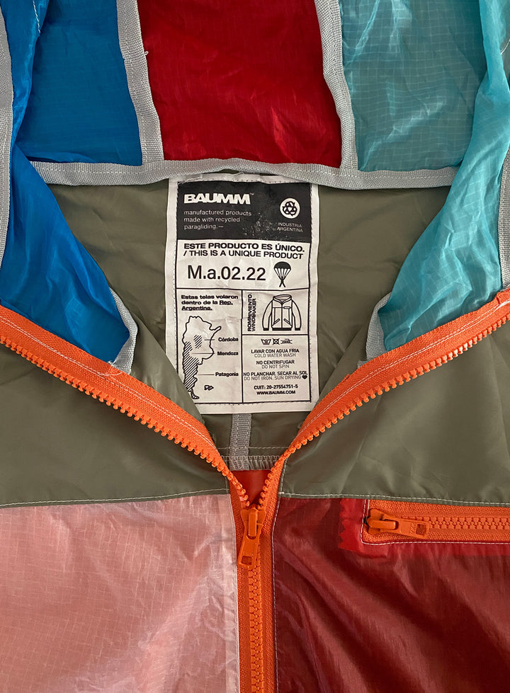 Upcycled Parachute Jacket (Medium - M.a.02.22)