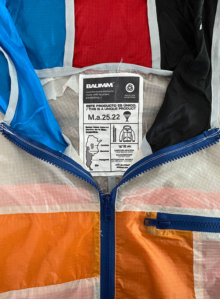 Upcycled Parachute Jacket (Medium - M.a.25.22)