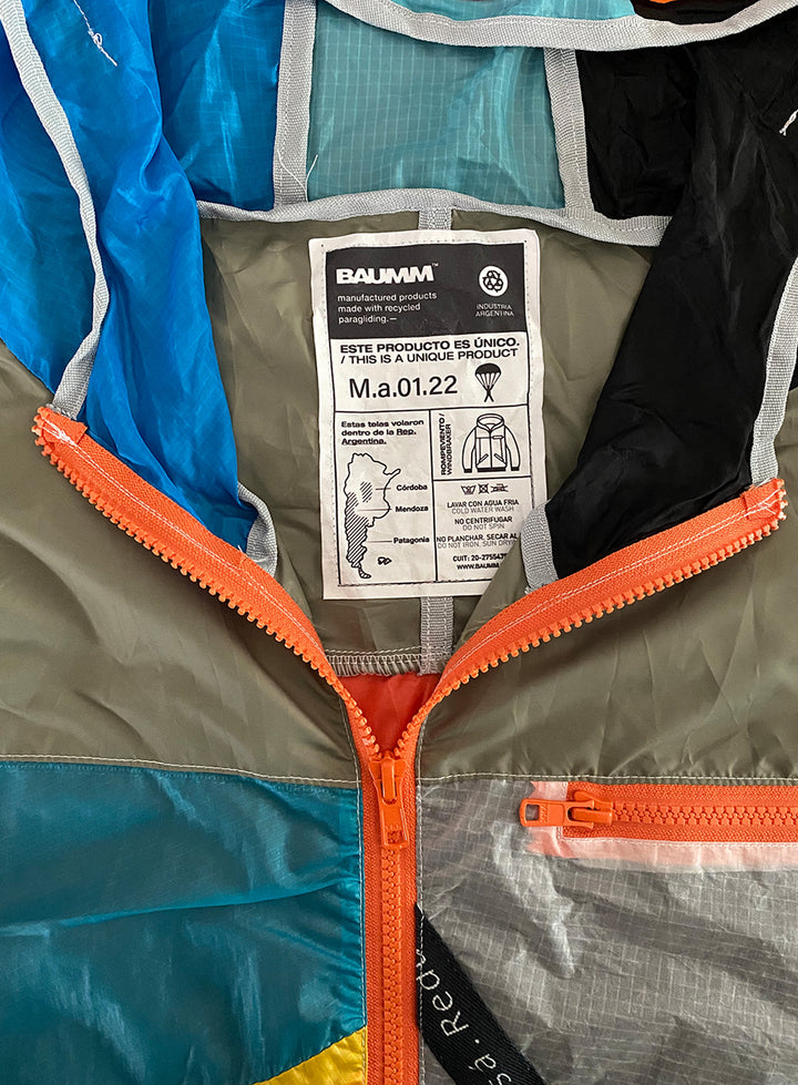 Upcycled Parachute Jacket (Medium - M.a.01.22)