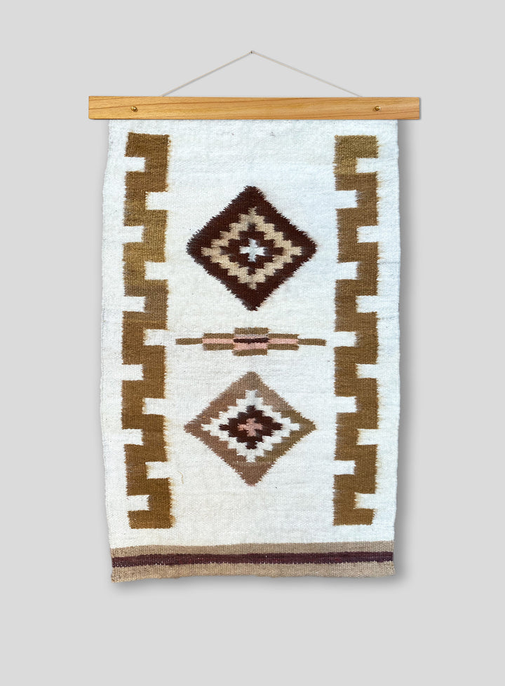 La Chacana Tapestry in Ivory
