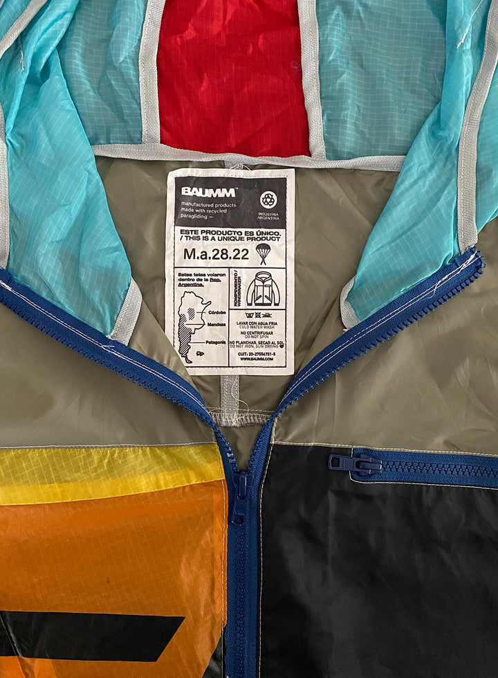 Upcycled Parachute Jacket (Medium - M.a.28.22)