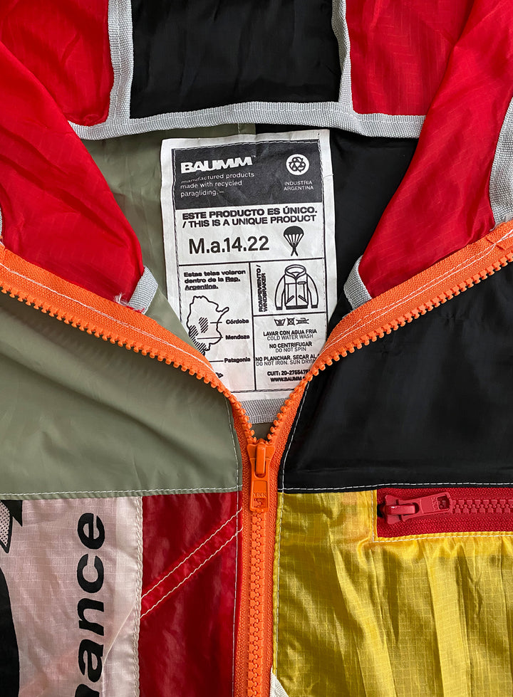 Upcycled Parachute Jacket (Medium - M.a.14.22)