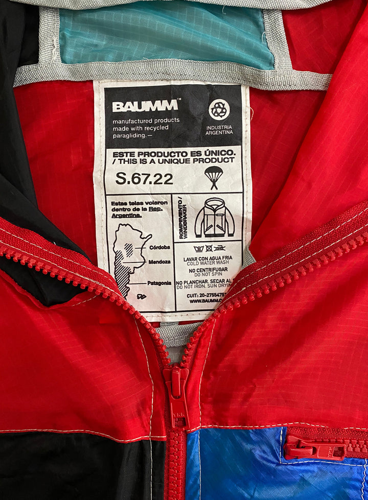 Upcycled Parachute Jacket (Small - S.67.22)