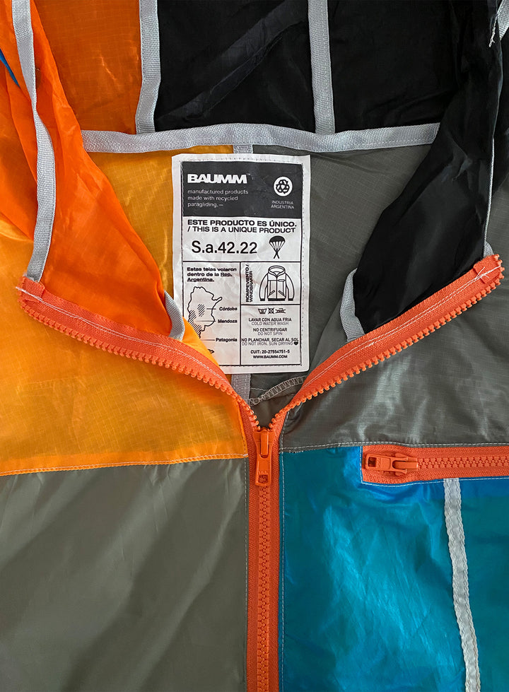 Upcycled Parachute Jacket (Small - S.42.22)