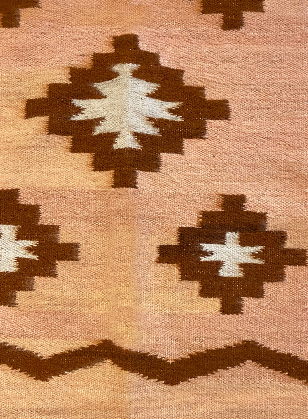 La Cruz Tapestry in Faded Peach