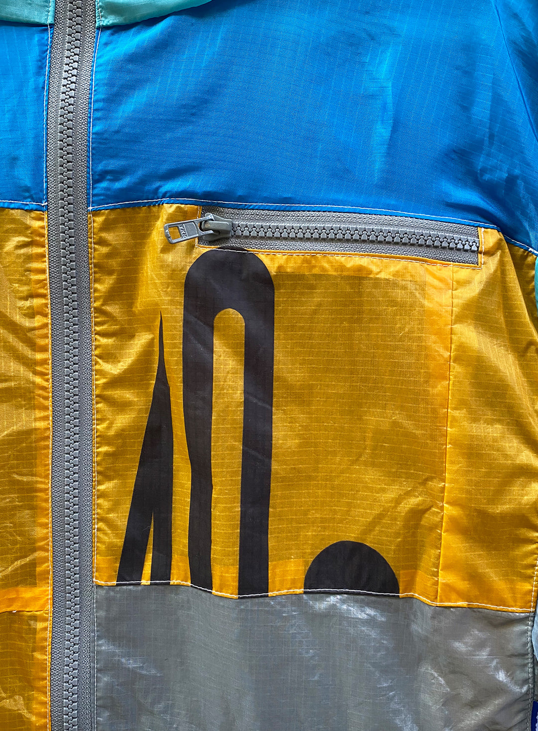Upcycled Parachute Jacket (Small - S.b.35.22)