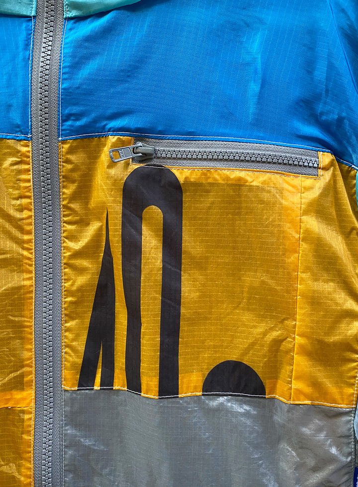 Upcycled Parachute Jacket (Small - S.b.35.22)
