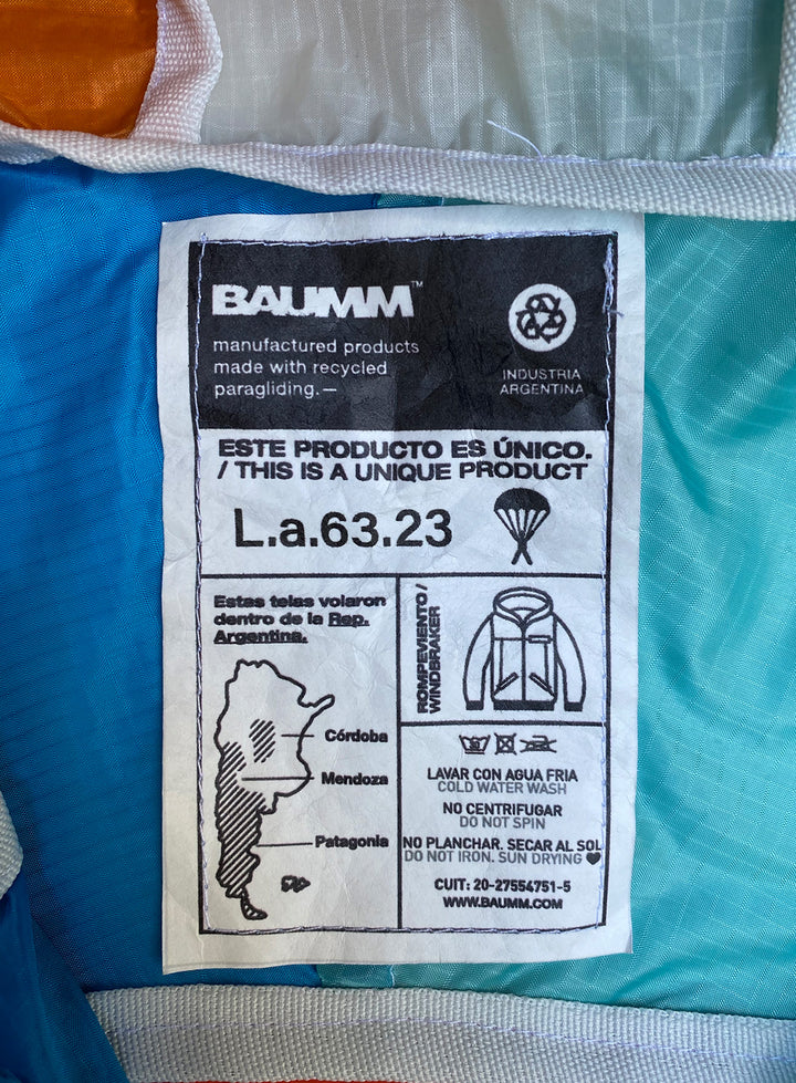 Upcycled Parachute Jacket (Large - L.a.63.23)