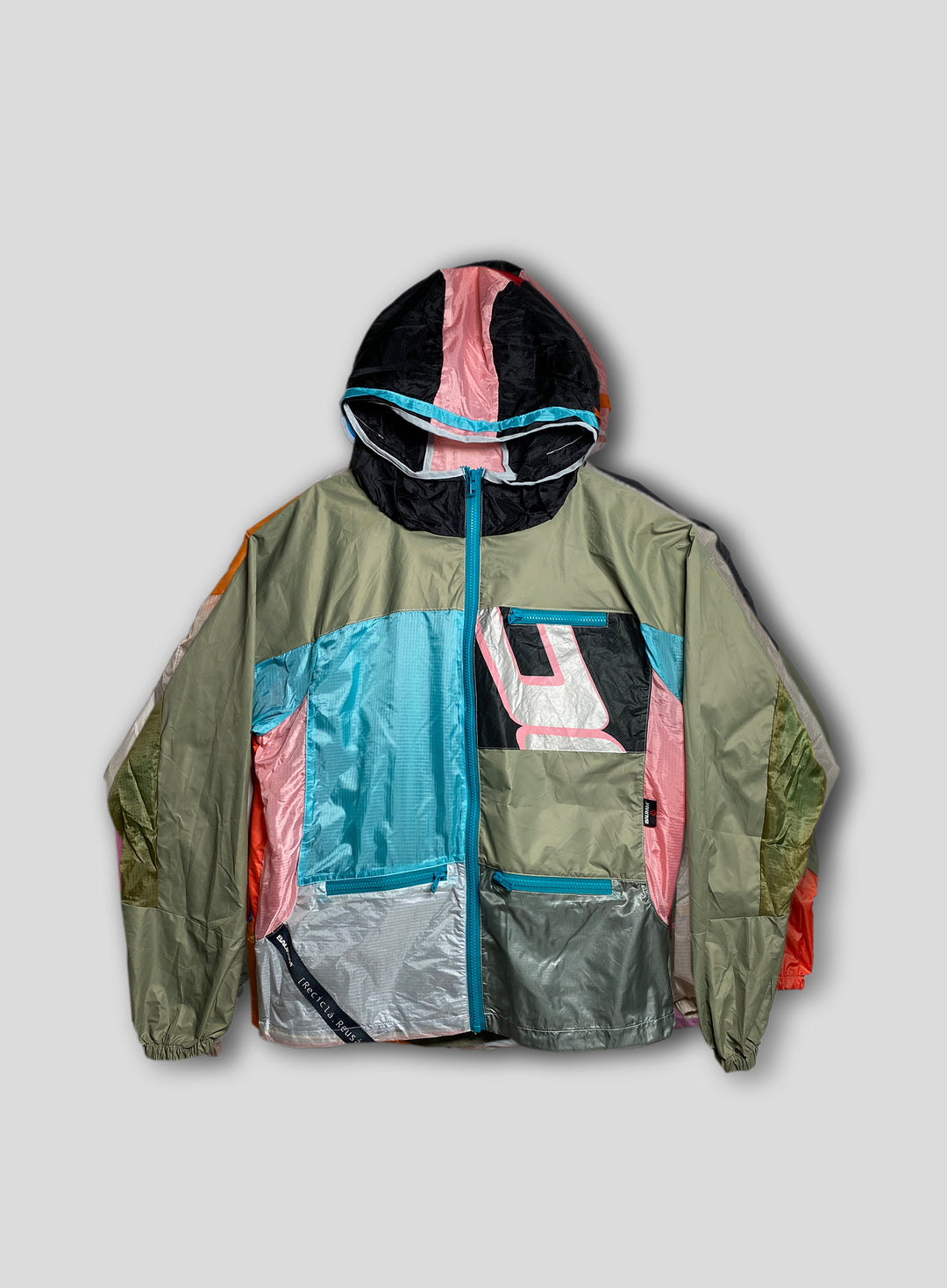 Upcycled Parachute Jacket (Medium - M.a.27.22)